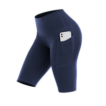 Load image into Gallery viewer, Pocket -High Waist Shorts Gym Wear
